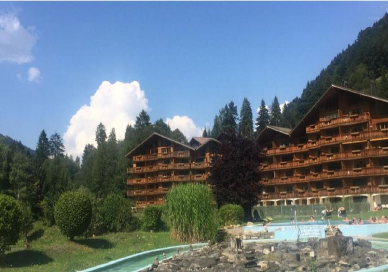Apartmán Studio - La Vieze Thermes Park Val dʼIlliez Exteriér fotografie