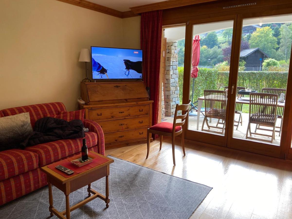 Apartmán Studio - La Vieze Thermes Park Val dʼIlliez Exteriér fotografie